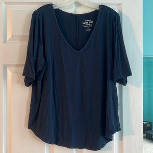 Torrid 3 Super Soft Top Shirt Navy